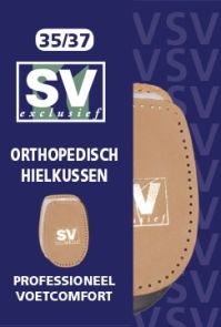 SV orthopedisch hielkussen blank