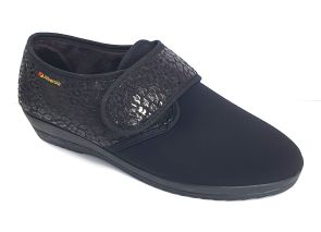 Pantoffel Alberola 411581 zwart,  maat 37 t/m 42