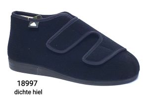 Fisher verbandpantoffel artikel 13997/18997 zwart, maat 36 t/m 48, UITLOPEND!!