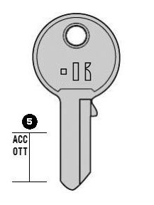 ri10 cilindersleutel (ro4 - 580 - ro7d)