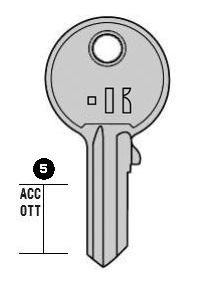 ri2 cilindersleutel (ro20 - 277 - ro8d)
