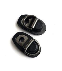 Skischoenlus/ringplaatjes met veterklem