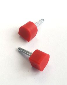 doublelayer thin pin hakjes rood mt 9