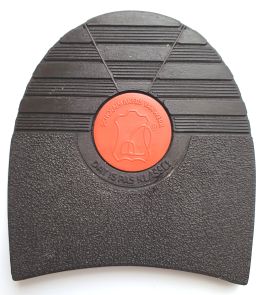 Exclusief hak 952 met rode inlage, minimale afname 10 paar