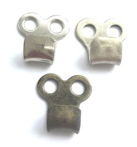 Schoenhaak dubbel oog, (verpakt per 10 stuks)