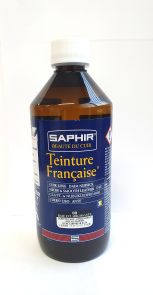 Saphir teinture francaise, 500ml voor glad leer en suede