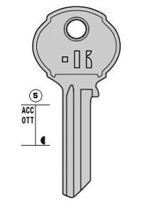 unkb2 cilindersleutel (uni3 - 418 - un11)
