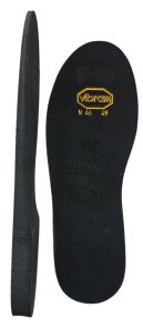 Vibram 0002Z Zeppa, zwart