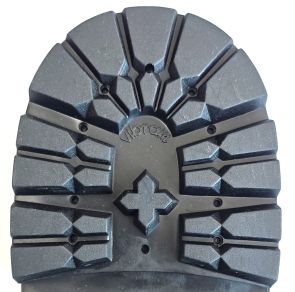 Vibram hak Montagna artikel 1100 zwart +/- 20 mm
