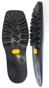 Vibram 1100 Montagna onderwerk, zwart, hak los bij te bestellen !