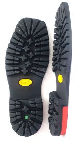 vibram onderwerk art 1000 zwart met shock absorberende hakdemping