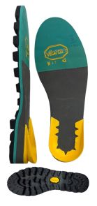 Vibram 1407Z Resoling Mountainering, kleur zwart/groen