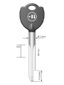 xza1p stersleutel staal (xzas1)