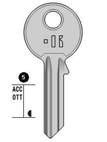 ye8 cilindersleutel (ya3 - 268 - ya13d)