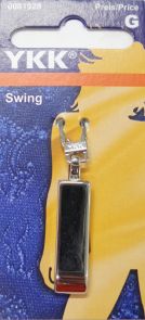 YKK zip 0081928 swing silber