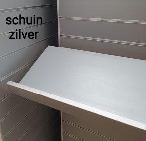 potten plank zilver