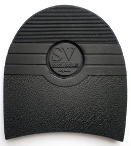 SV shock absorber hak, zwart 7.5mm, minimale afname 10 paar