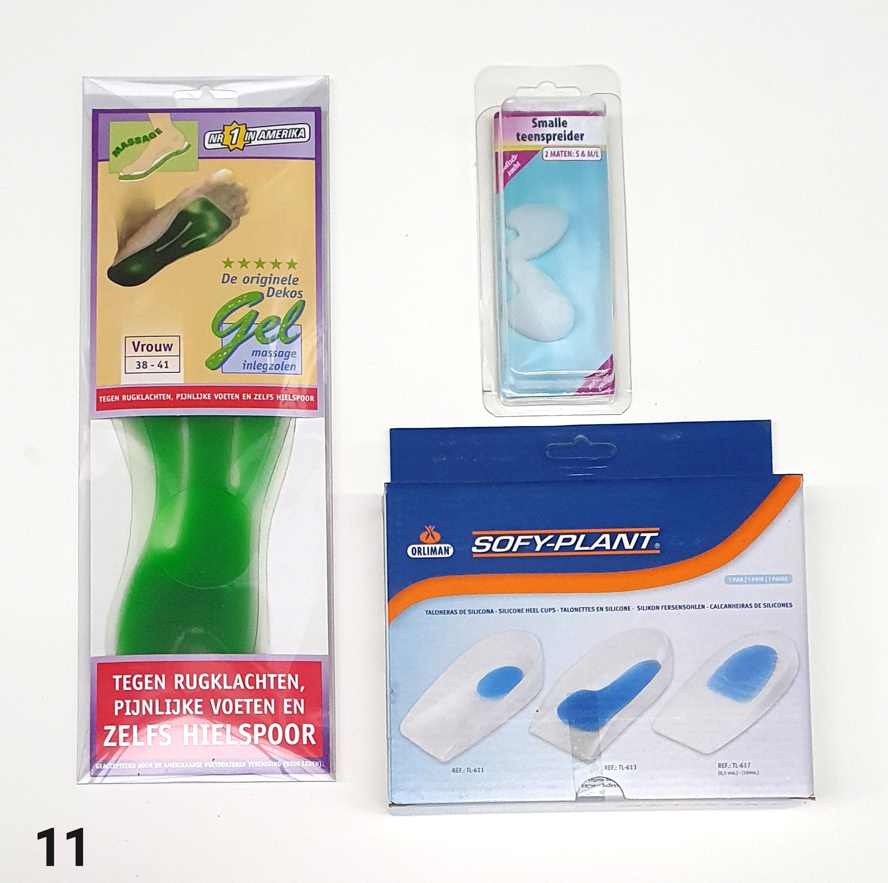 Overige - Inlegzolen - Verkoop
